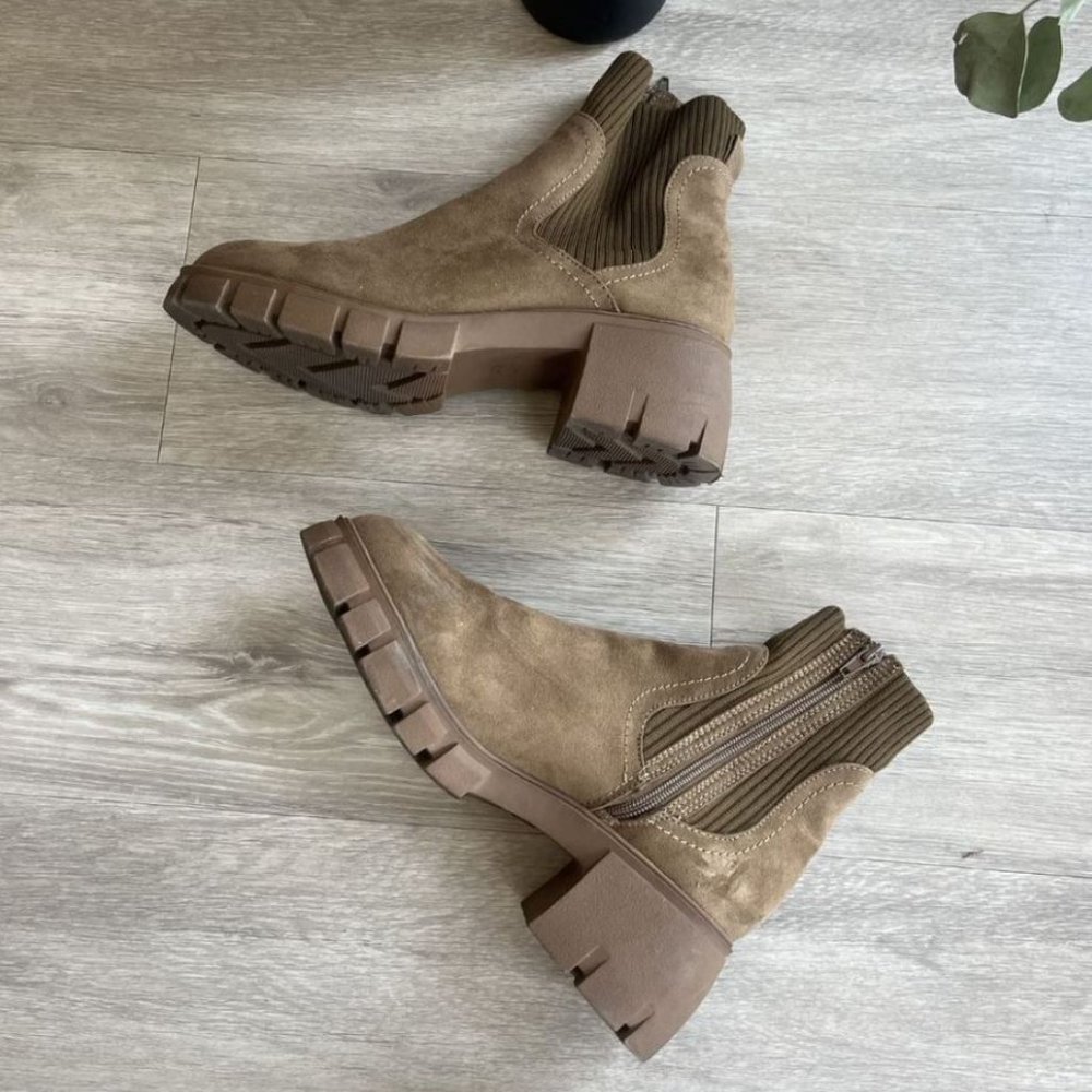 American Eagle Brown Sock Boot - image 2